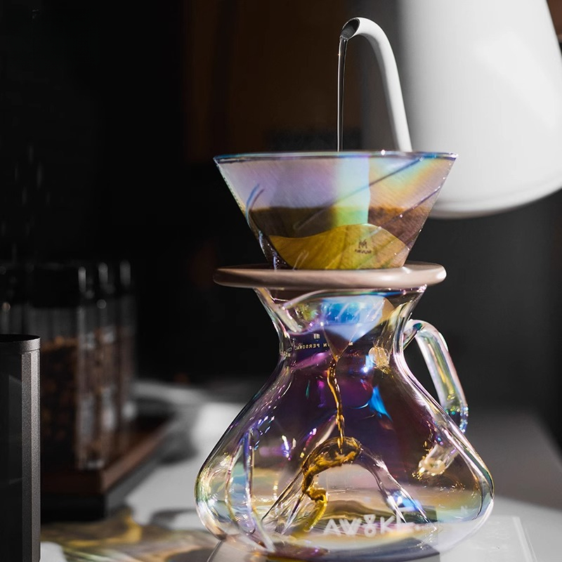 Coffee Equipment V60 - ชุดชงกาแฟดริปแบบ Pour Over พร้อมแก้วเซิร์ฟกาแฟ และกระดาษกรอง V60