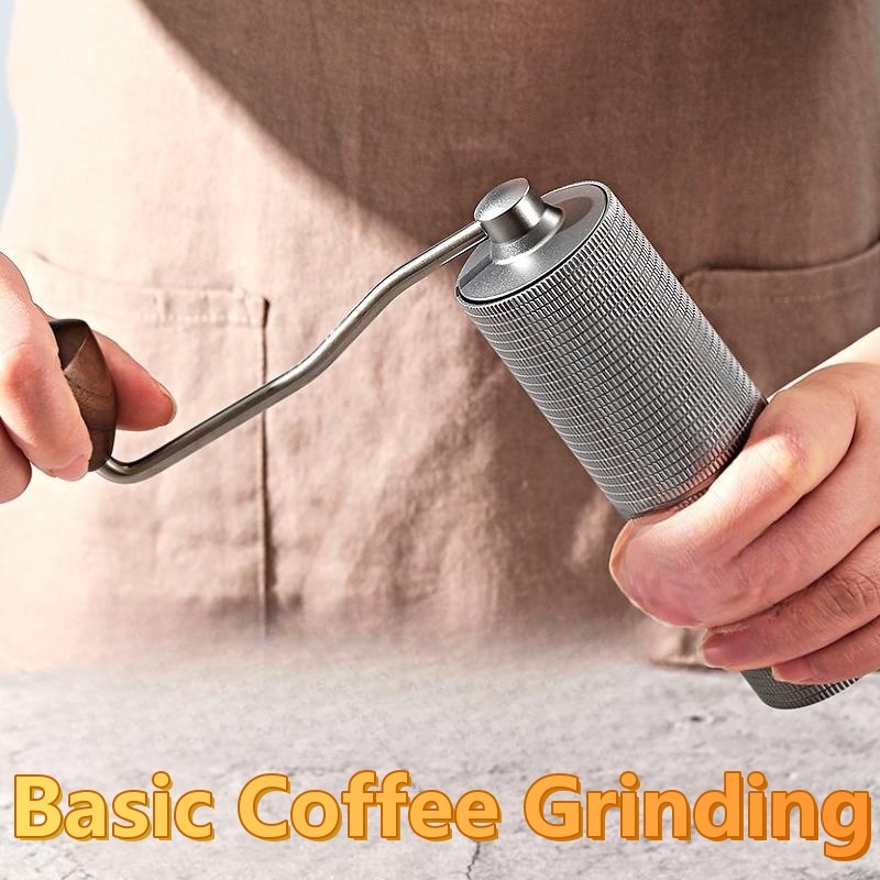 Coffee Equipment Stores - เครื่องบดกาแฟแบบแมนนวล อุปกรณ์สแตนเลส ใบมีดอเนกประสงค์ Essenza ใช้งานง่าย ป้องกันการกระเด็น