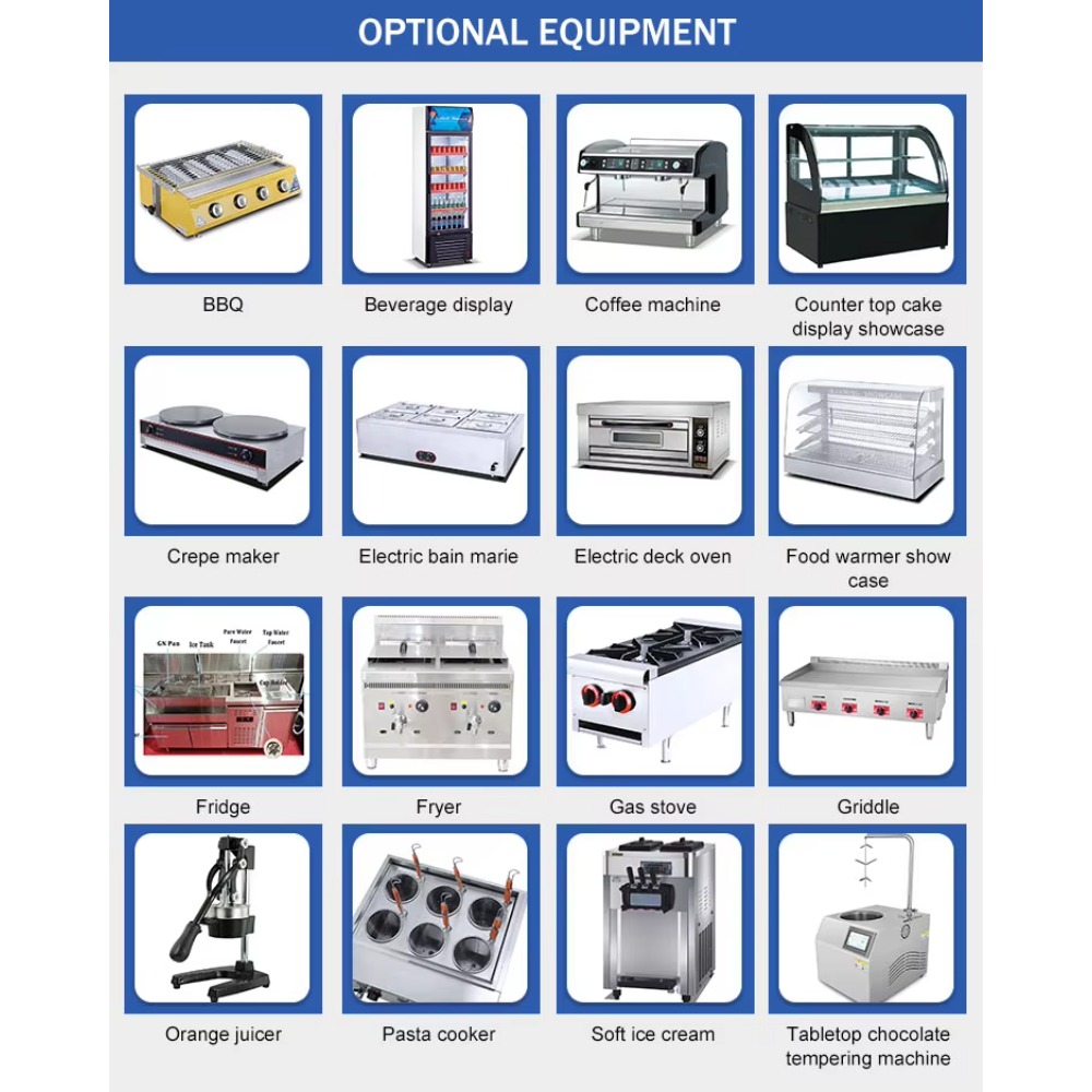 รถขายอาหารเคลื่อนที่พร้อมอุปกร - Coffee Equipment Stores บทวิจารณ์และราคา