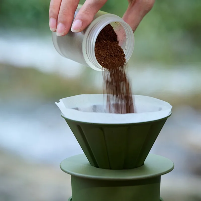 1-2 คนกาแฟกรองถ้วยสแตนเลสสตีลห - Coffee Equipment V60 บทวิจารณ์และราคา