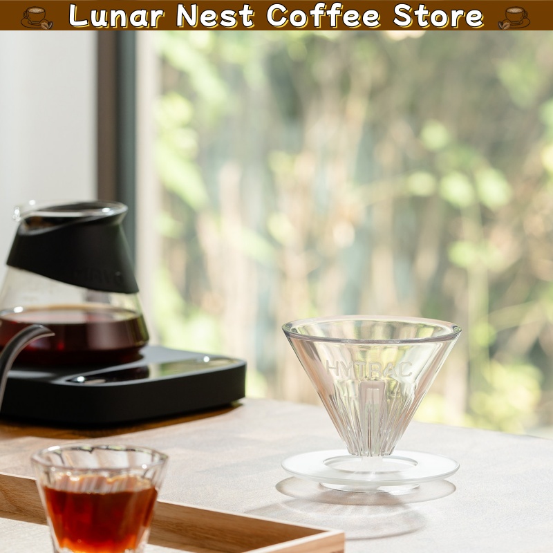 เครื่องกรองกาแฟแบบกรวยใส New M - Coffee Equipment V60 บทวิจารณ์และราคา