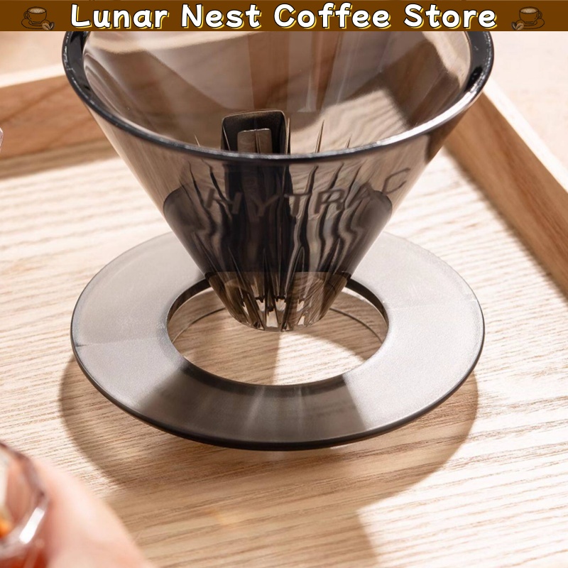 เครื่องกรองกาแฟแบบกรวยใส New M - Coffee Equipment V60 บทวิจารณ์และราคา