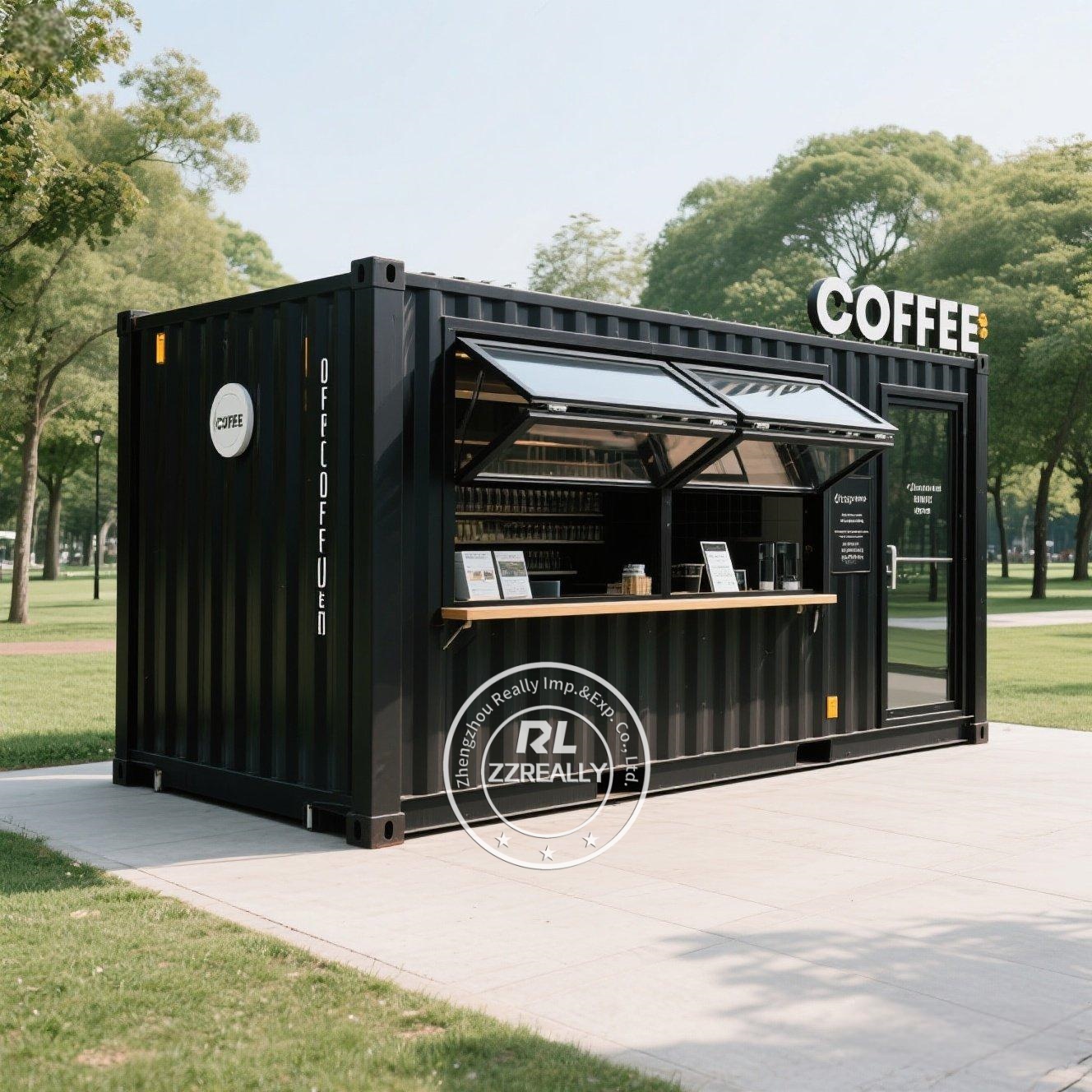 คอนเทนเนอร์ร้านกาแฟพร้อมห้องคร - Coffee Equipment Stores บทวิจารณ์และราคา